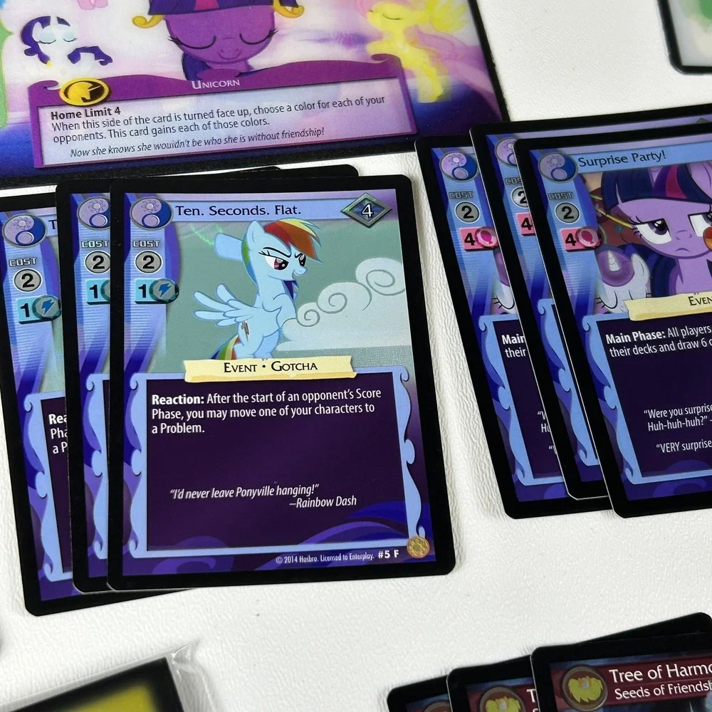 My Little Pony Sealed‎ Premiere Booster Packs,Loose Cards/Holos,Sleeves,Poster